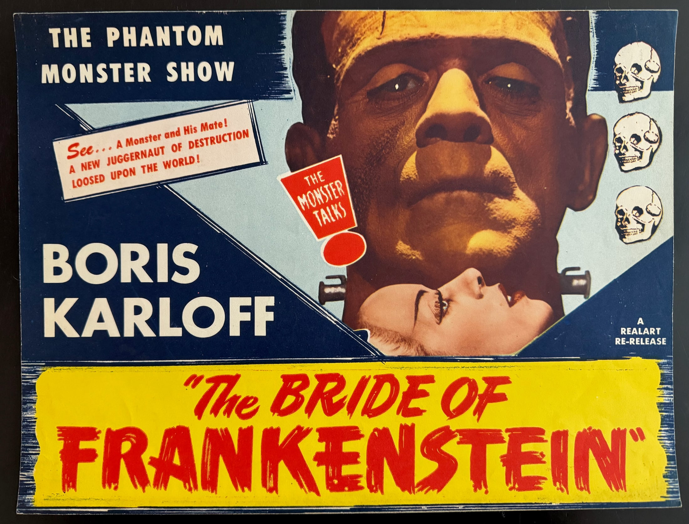 The Bride of Frankenstein poster