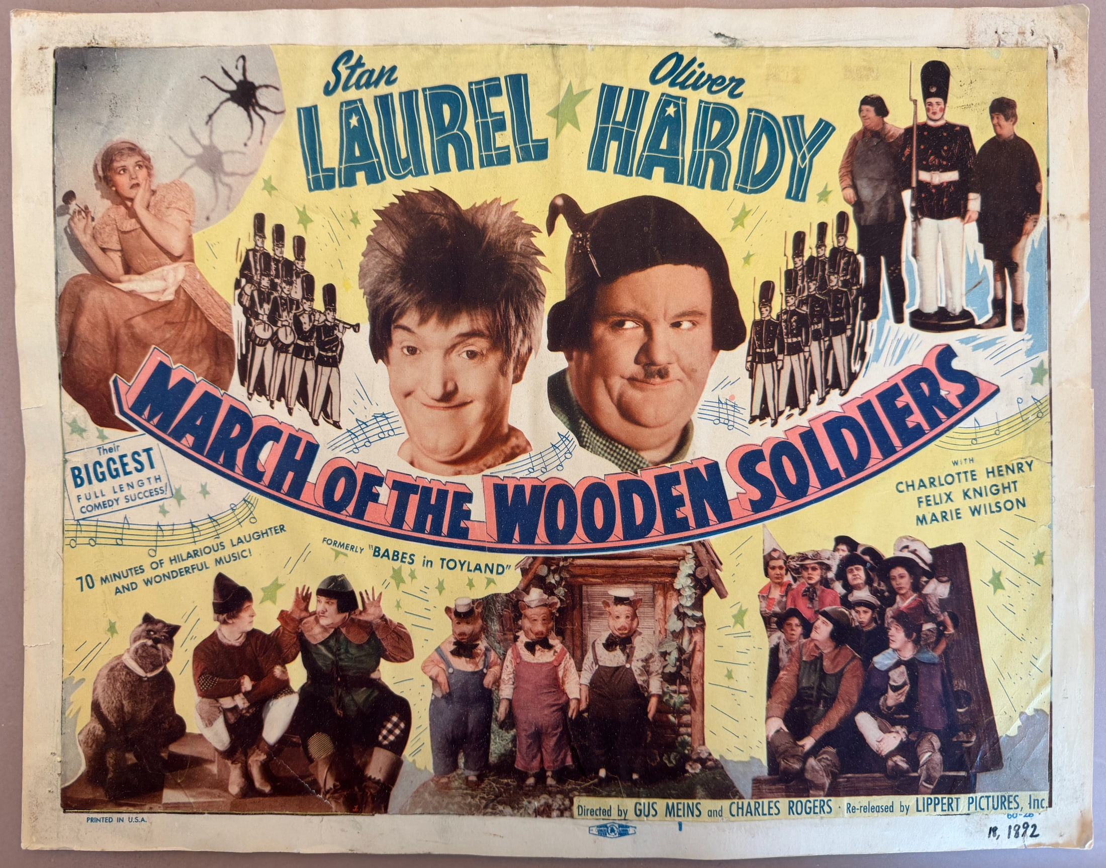 March of the Wooden Soldiers poster